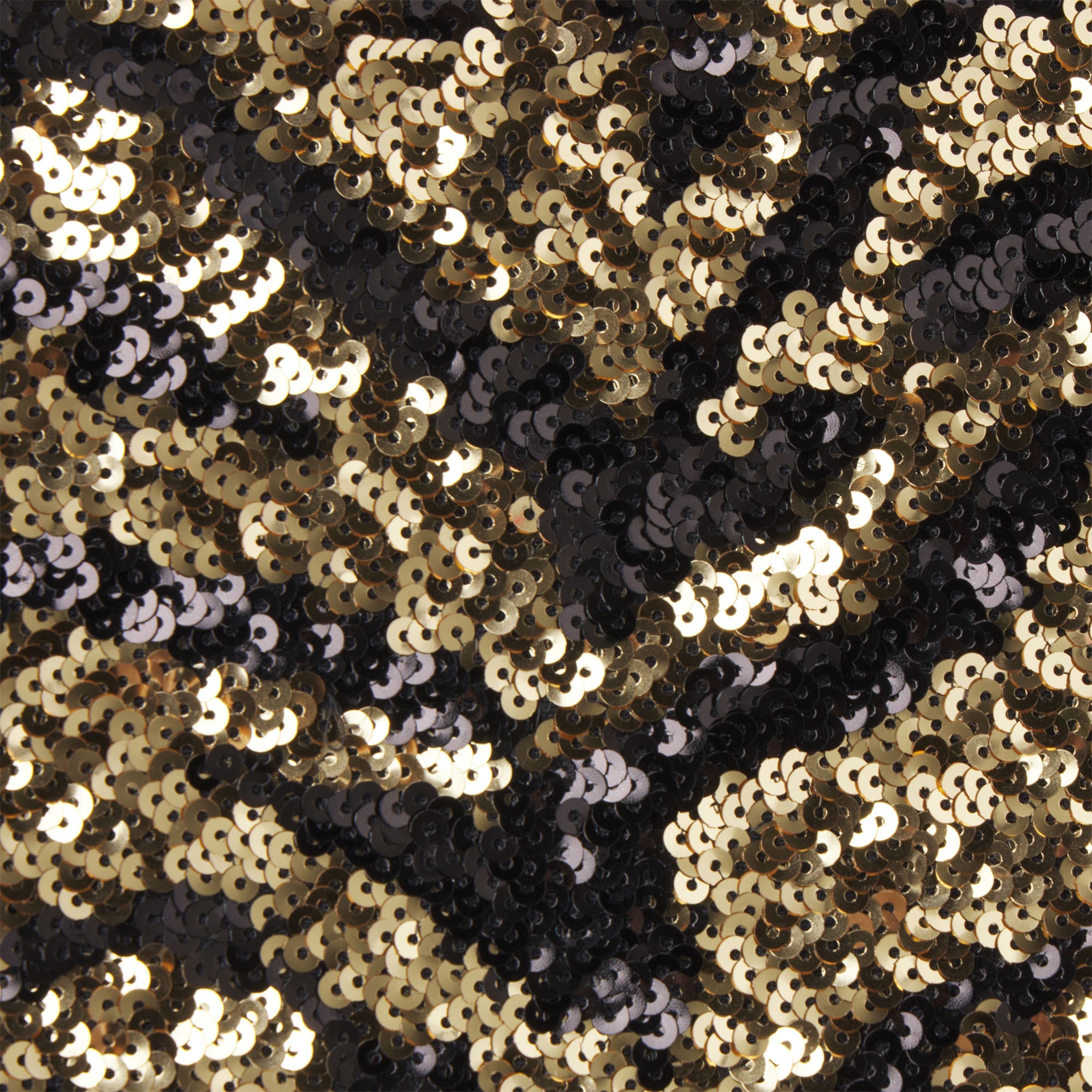 ICONIC SWIM SEQUIN BIKINI BOTTOM | BISCOTTI SEQUINED ZEBRA ADDITIONAL FABRIC DETAILS