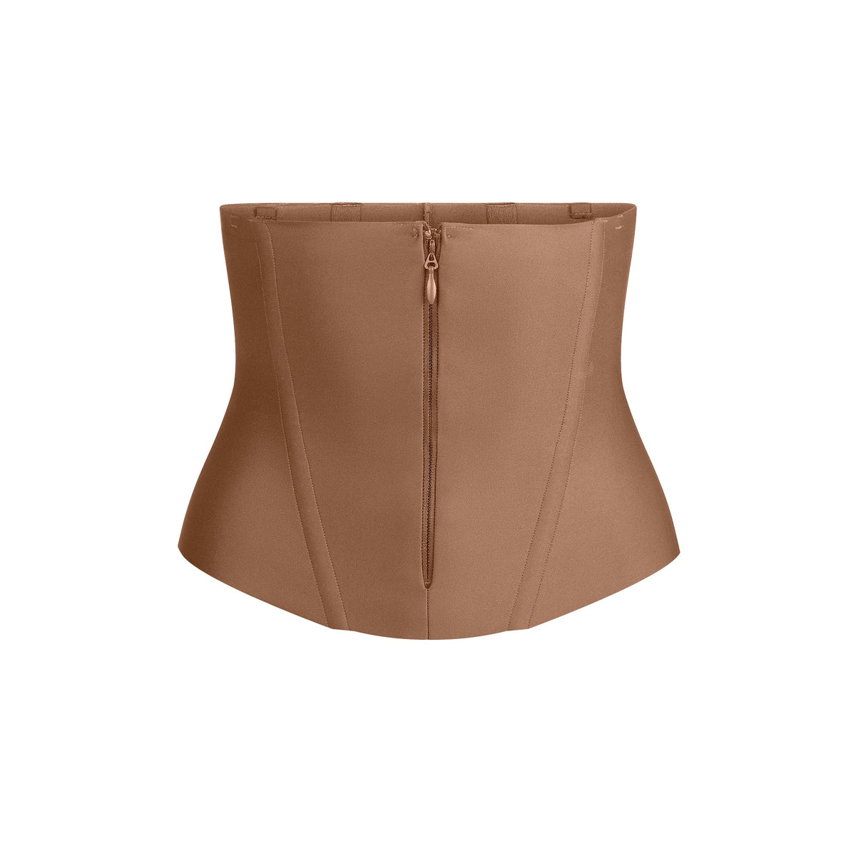 SKIMS BODY CORE SCULPT WAIST CINCHER | SIENNA FLAT ON A WHITE BACKGROUND | FLT