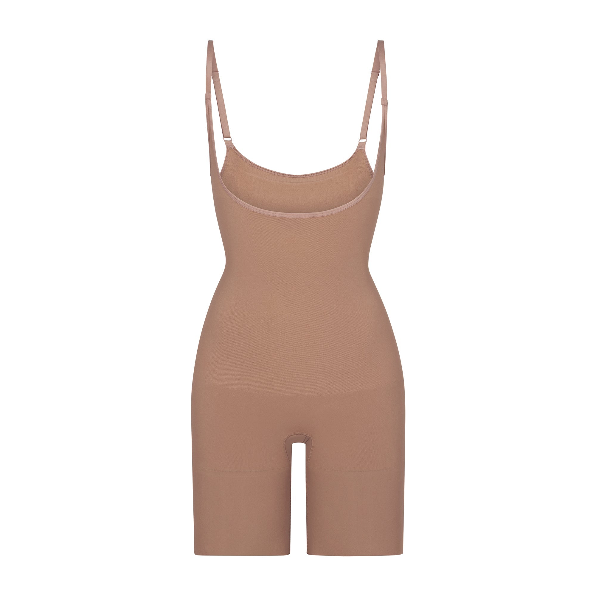 BUTT ENHANCING OPEN BUST BODYSUIT | SIENNA (SHAPEWEAR BODYSUITS) LAYS FLAT ON A WHITE BACKGROUND | FLT