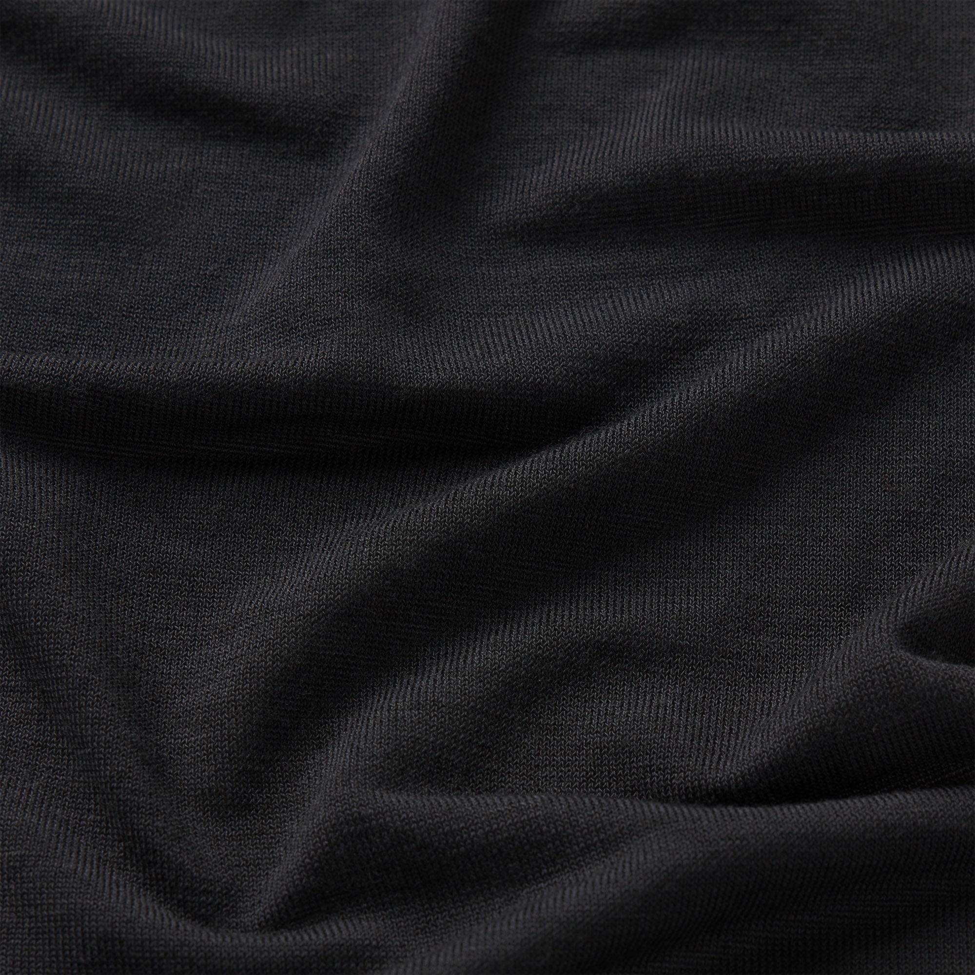 SHEER MODAL LONG T-SHIRT | ONYX ADDITIONAL FABRIC DETAILS