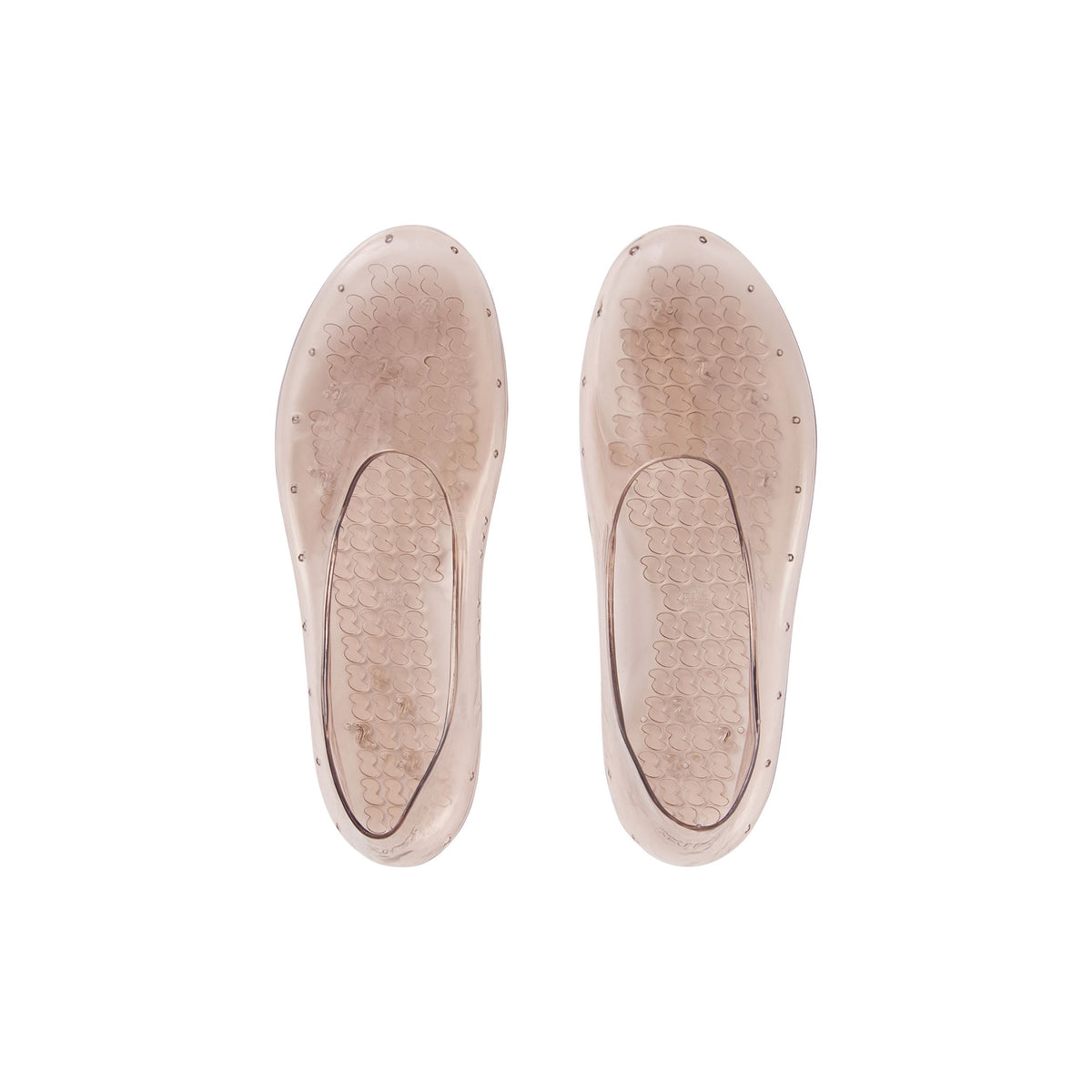 SWIM JELLY SHOE | CLAY FLAT ON A WHITE BACKGROUND | FLT 