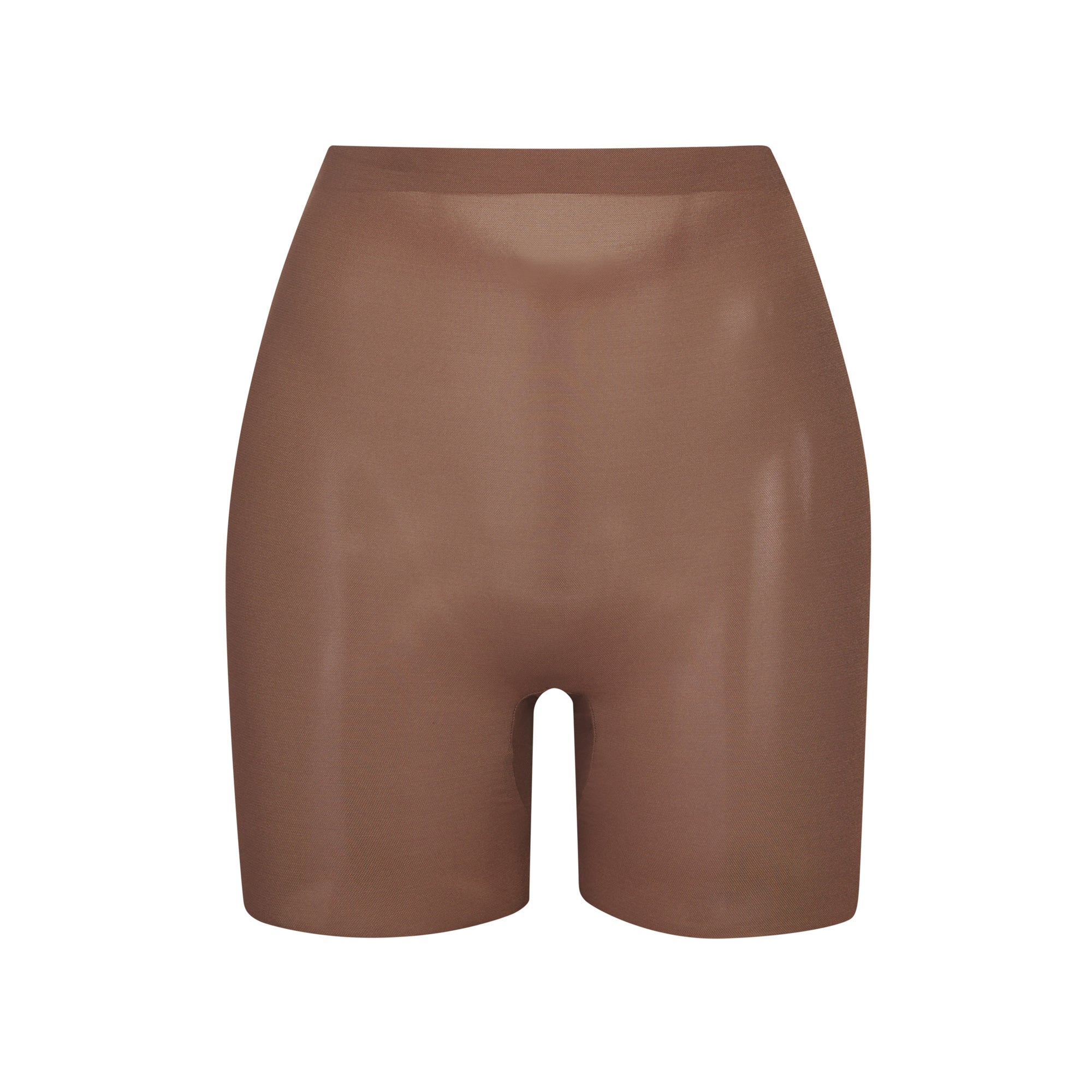 SHEER SCULPT LOW BACK SHORT | JASPER (LOW BACK SHAPEWEAR, SHAPEWEAR) LAYS FLAT ON A WHITE BACKGROUND | FLT
