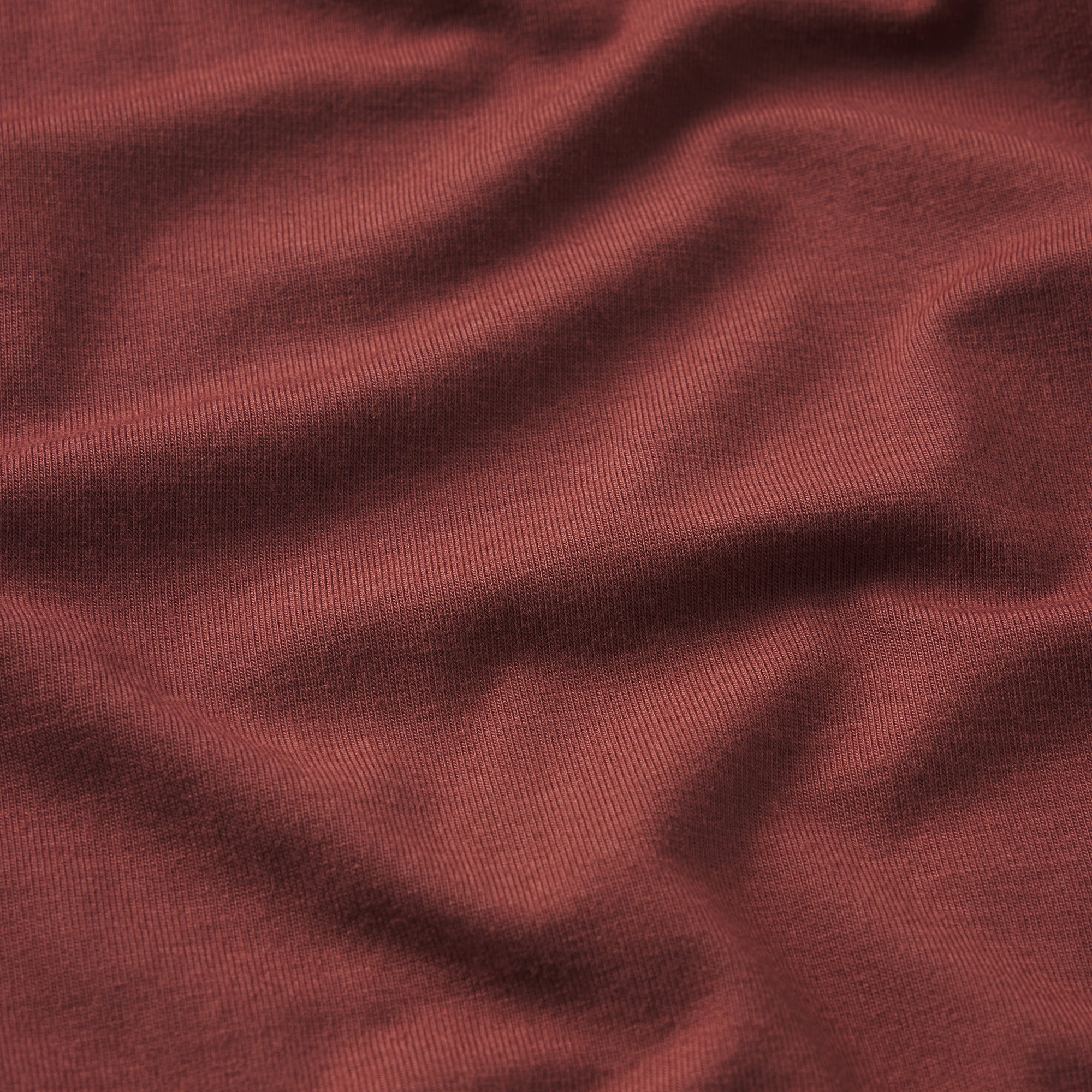 SMOOTH LAYERS SCOOP NECK LONG DRESS | HENNA ON A MODEL FRONT VIEW @ | FOCUS: 0.0, 1.0, 0.9