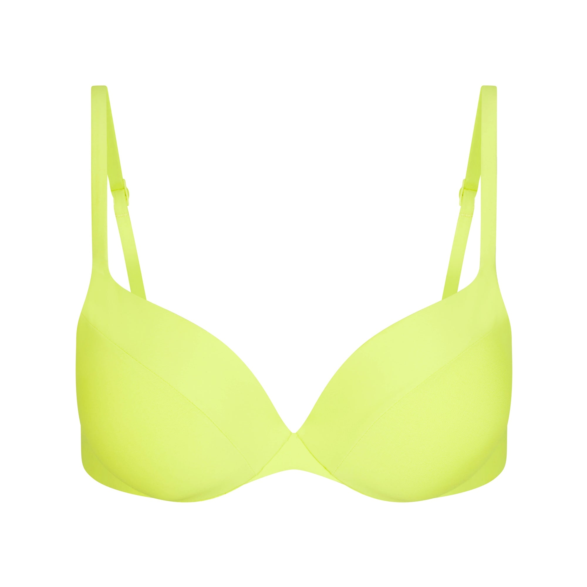SIGNATURE SWIM ULTIMATE PUSH-UP TIE BACK BIKINI TOP | SPHENE LAYS FLAT ON A WHITE BACKGROUND | FLT
