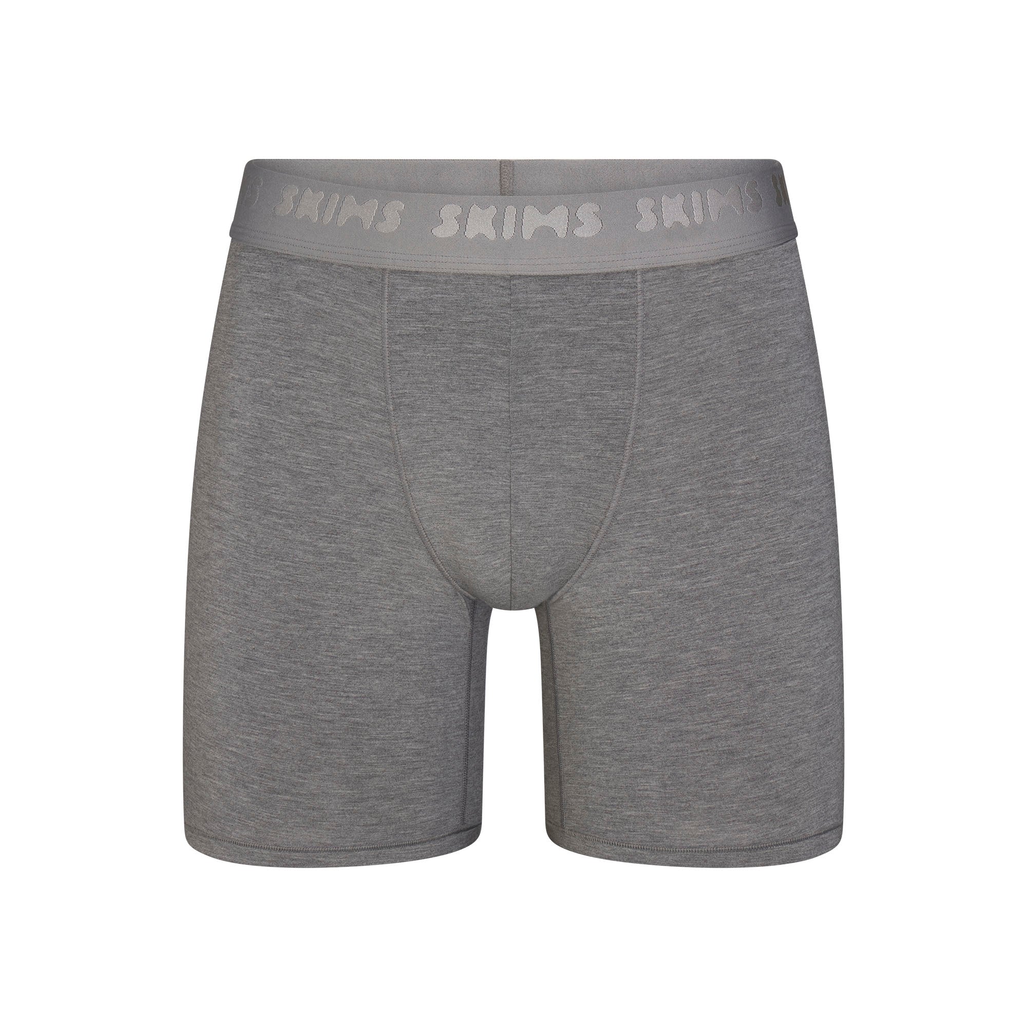 SKIMS STRETCH MENS 5" BOXER BRIEF | IRIS FLAT ON A WHITE BACKGROUND | FLT