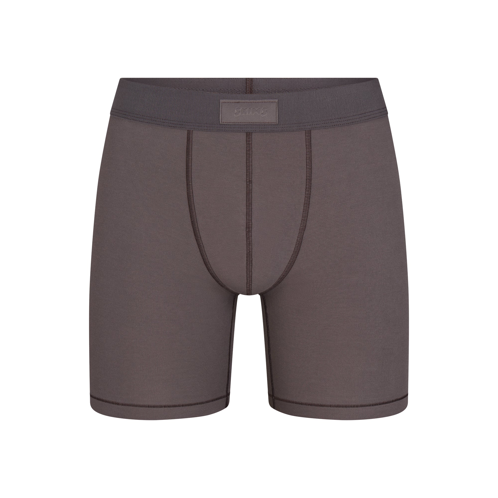SKIMS COTTON MENS 5" BOXER BRIEF 5-PACK | ATMOSPHERE MULTI FLAT ON A WHITE BACKGROUND | FLT