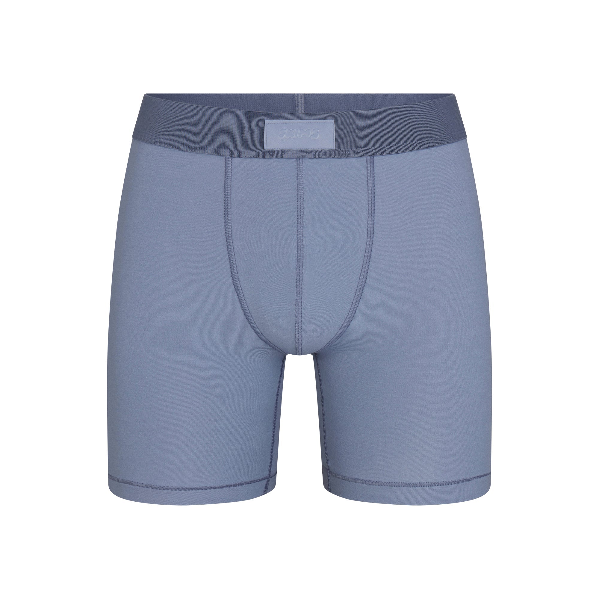 SKIMS COTTON MENS 5" BOXER BRIEF 5-PACK | ATMOSPHERE MULTI FLAT ON A WHITE BACKGROUND | FLT