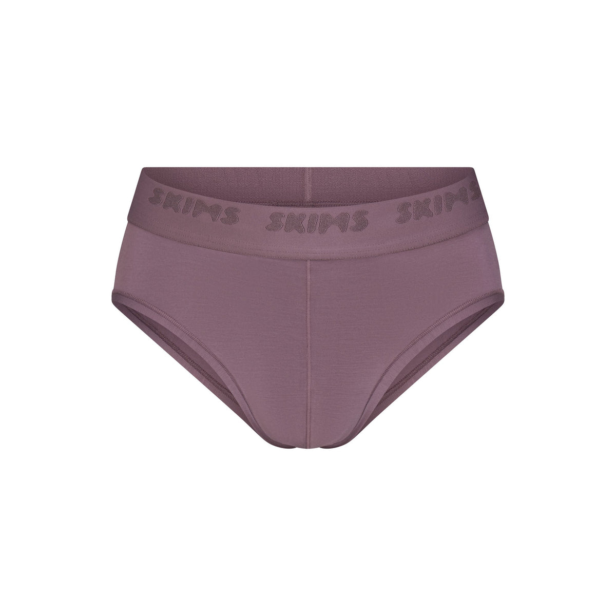 SKIMS STRETCH MENS BRIEF | IRIS FLAT ON A WHITE BACKGROUND | FLT @ | FOCUS: 0.0, 1.0, 0.9