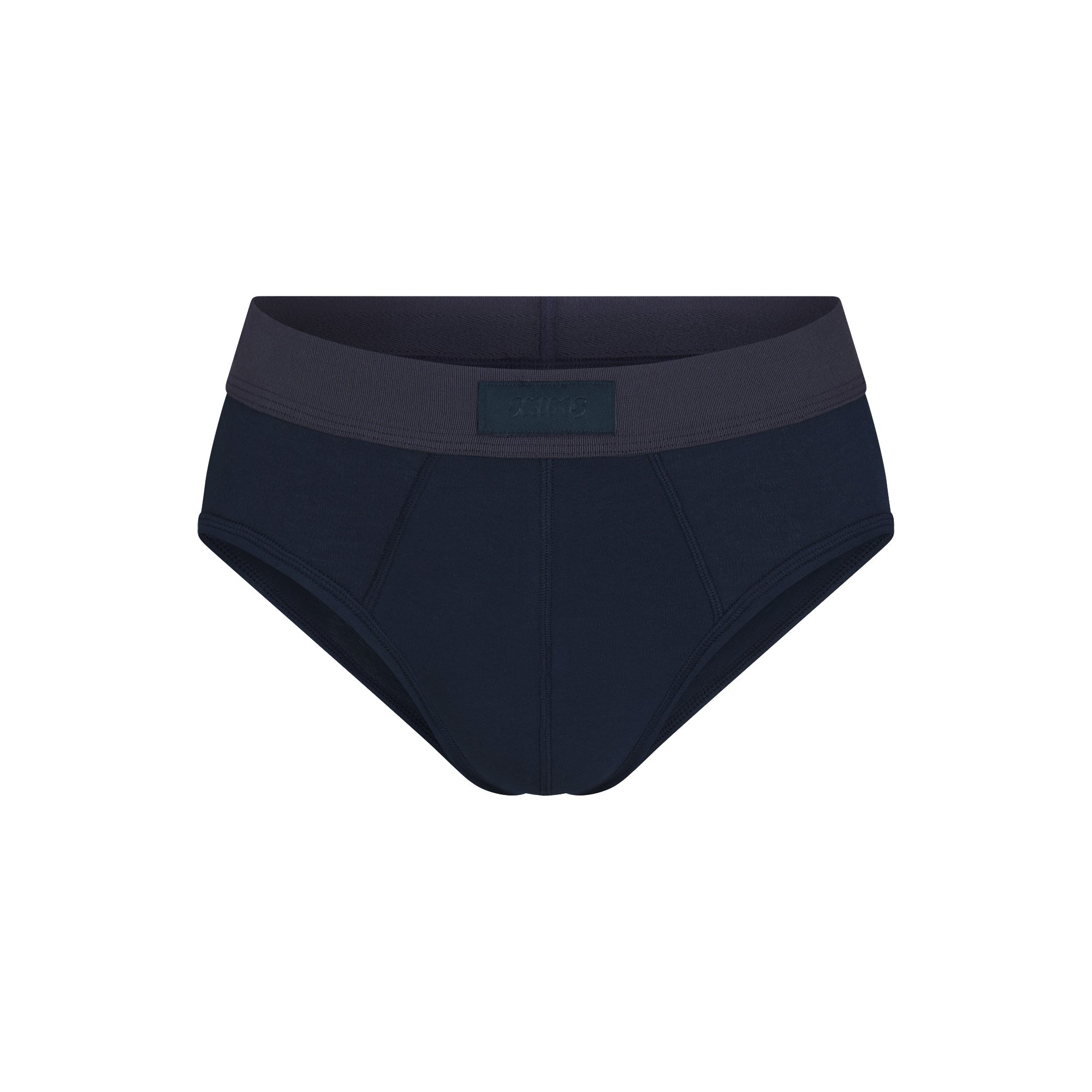 SKIMS COTTON MENS BRIEF 3-PACK | NIMBUS MULTI FLAT ON A WHITE BACKGROUND | FLT