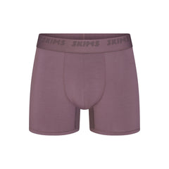 SKIMS STRETCH MENS 3" BOXER BRIEF | IRIS FLAT ON A WHITE BACKGROUND | FLT @ | FOCUS: 0.0, 1.0, 0.9