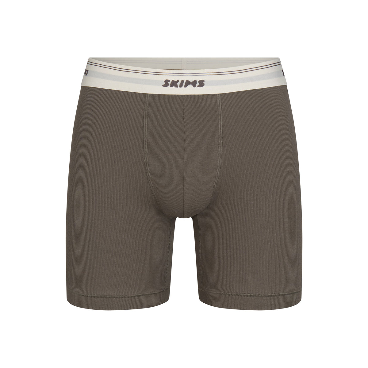 SKIMS COTTON RIB MENS 5" BOXER BRIEF | JUNGLE | FLT @ | FOCUS: 0.0, 1.0, 0.9