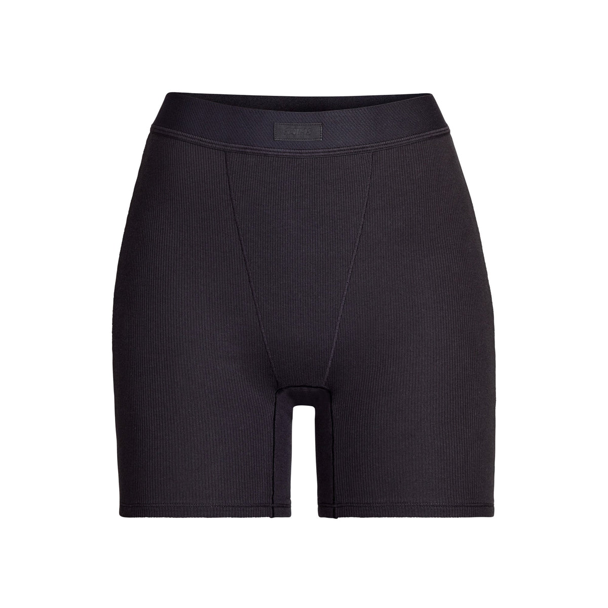 COTTON RIB BOXER | SOOT (BOXERS, BOTTOMS) LAYS FLAT ON A WHITE BACKGROUND | FLT