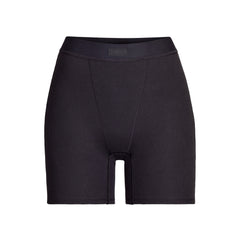COTTON RIB BOXER | SOOT (BOXERS, BOTTOMS) LAYS FLAT ON A WHITE BACKGROUND | FLT