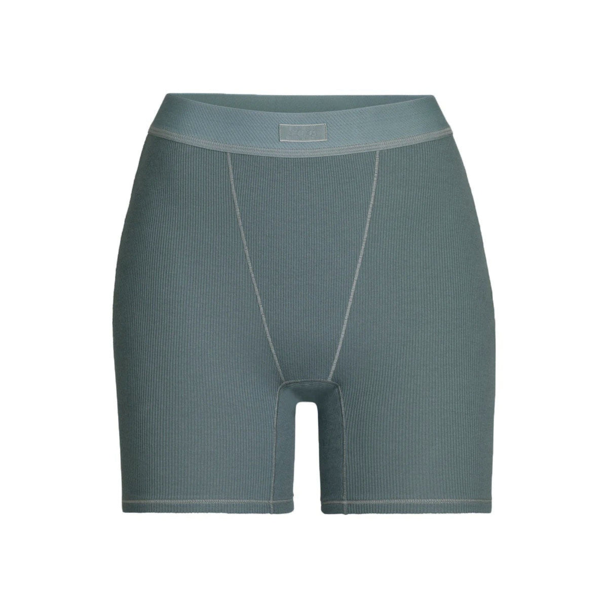 COTTON RIB BOXER | KYANITE (BOXERS, BOTTOMS) LAYS FLAT ON A WHITE BACKGROUND | FLT