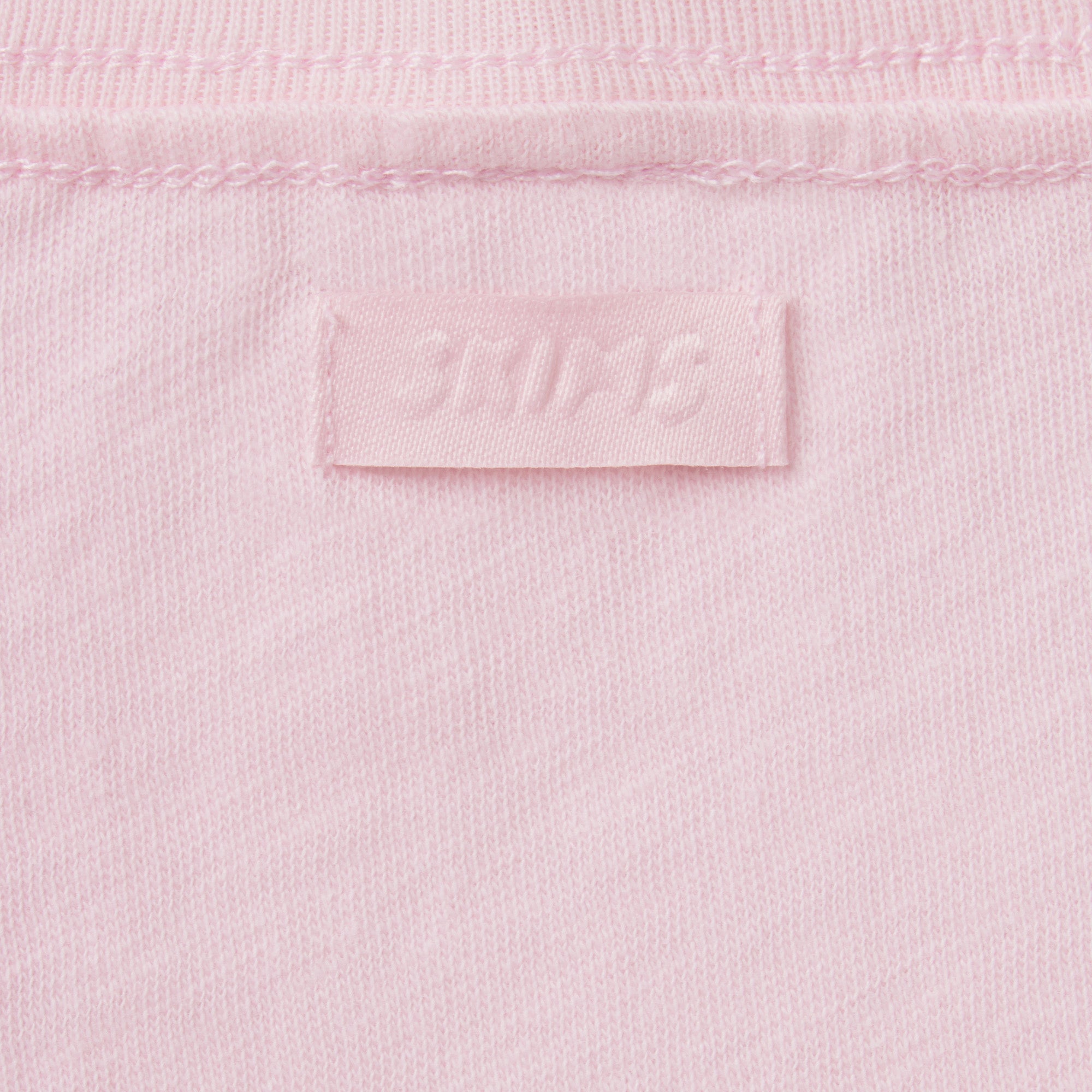 WORN IN JERSEY T-SHIRT | PEONY SKIMS BOW ADDITIONAL FABRIC DETAILS