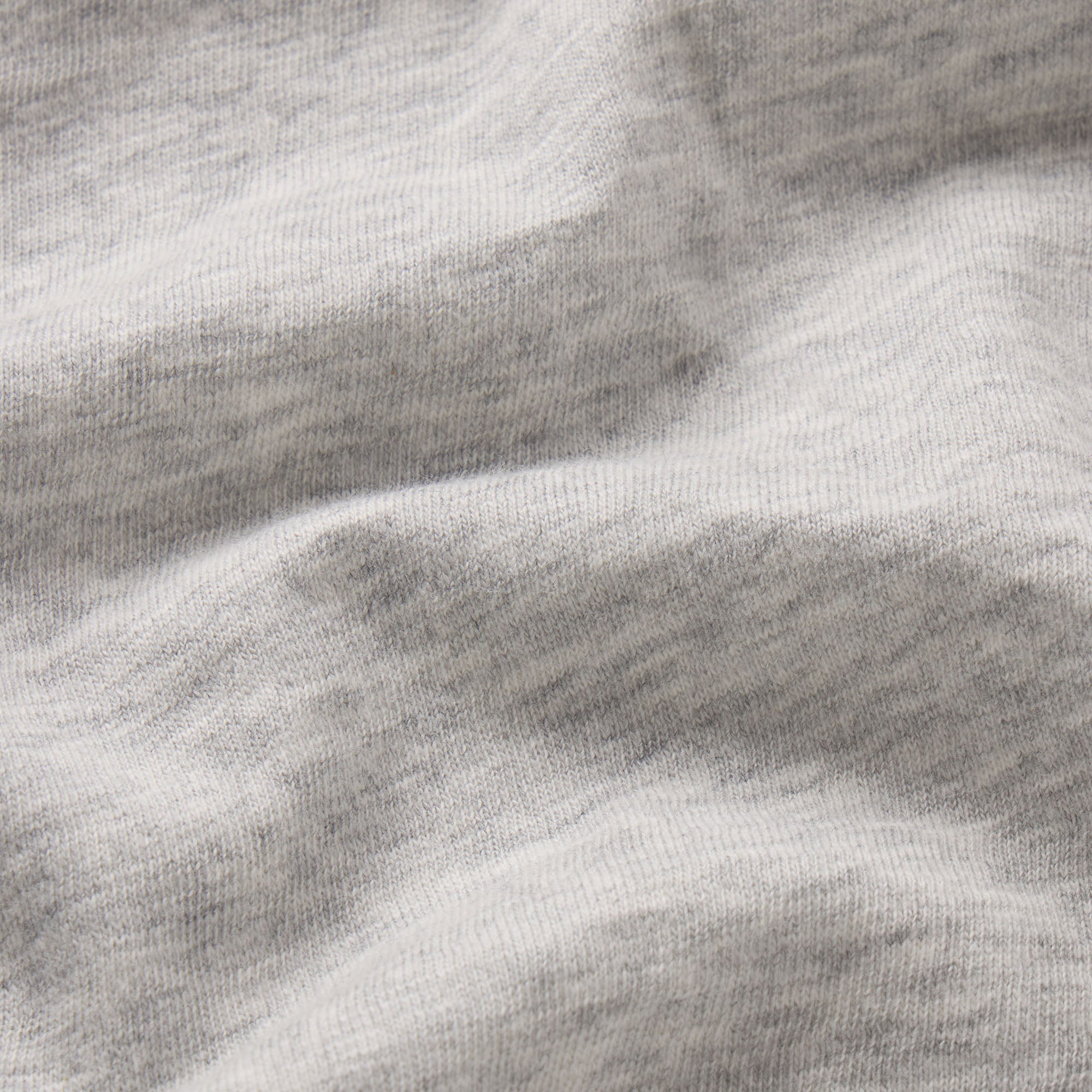 WORN IN JERSEY KNOT BACK T-SHIRT | LIGHT HEATHER GREY & LAYS FLAT ON A WHITE BACKGROUND | FLT