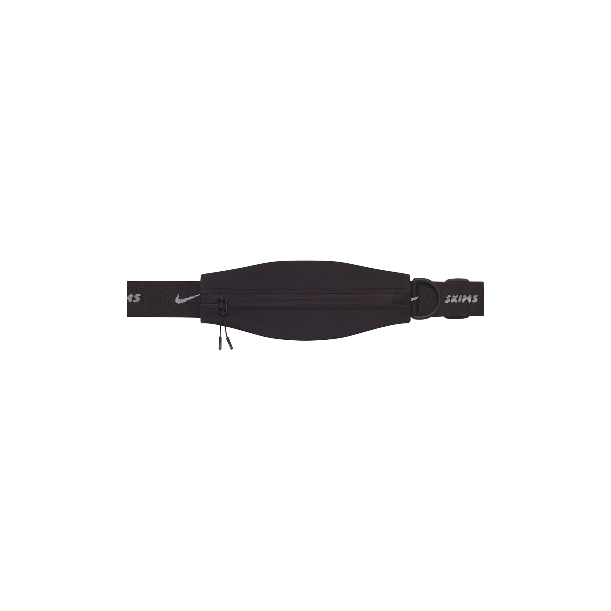 NikeSKIMS ACCESSORIES WAISTPACK | OBSIDIAN FLAT ON A WHITE BACKGROUND | FLT
