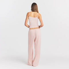 SHEER MODAL LACE CAMI | PRIMROSE ON A MODEL FRONT VIEW