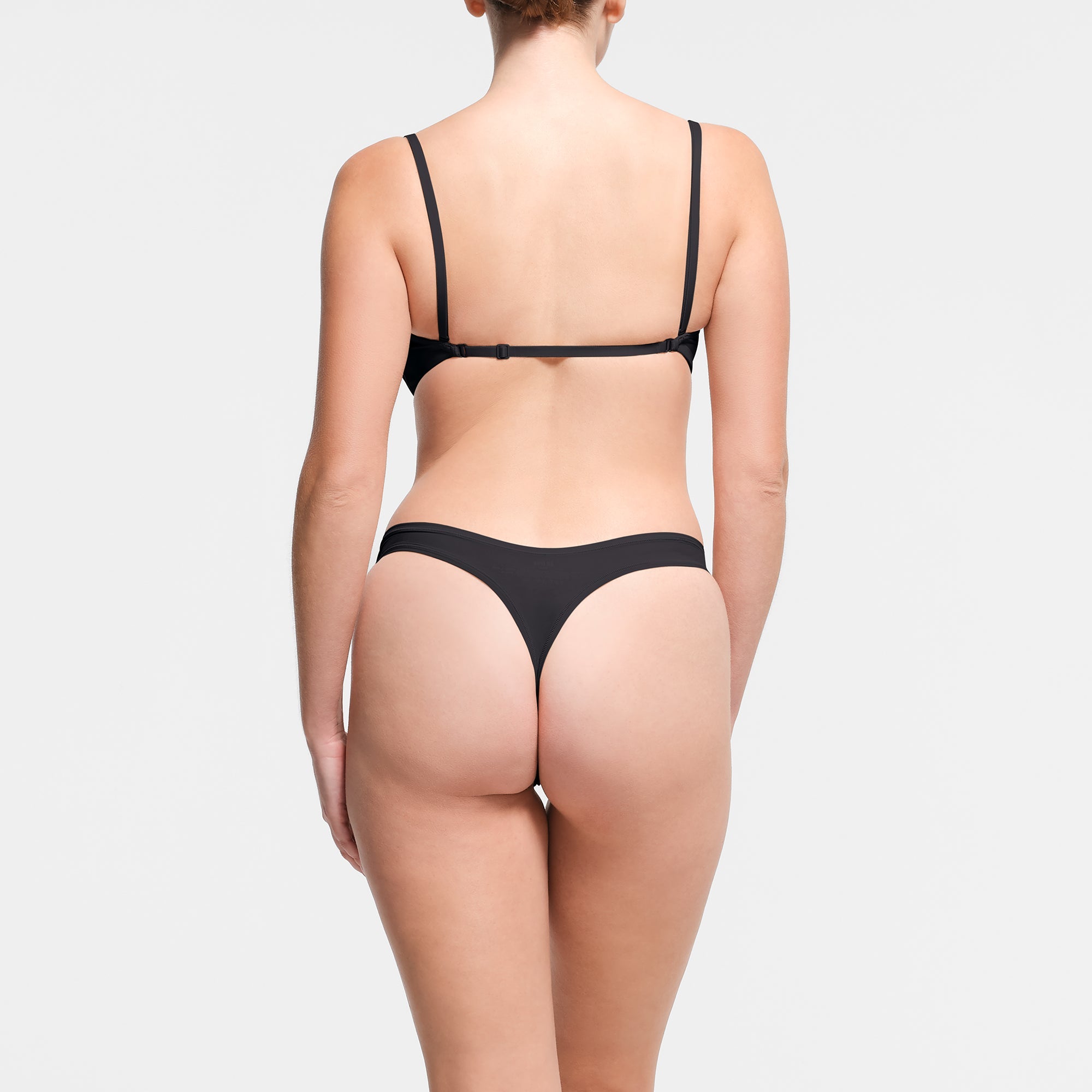 MULTI-WAY BRA | ONYX ON A MODEL BACK VIEW