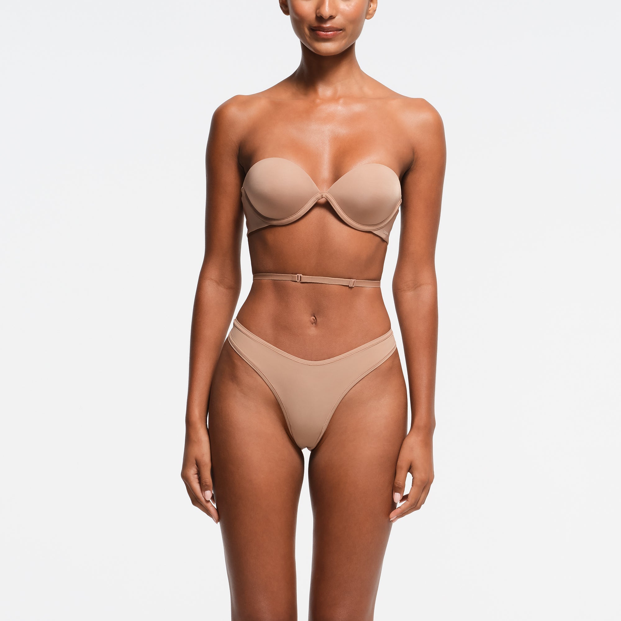 MULTI-WAY BRA | SIENNA ON A MODEL FRONT VIEW