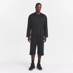 MESH APPAREL MENS LONG SLEEVE JERSEY | ONYX ON A MODEL FRONT VIEW @ | FOCUS: 0.0, 1.0, 0.9