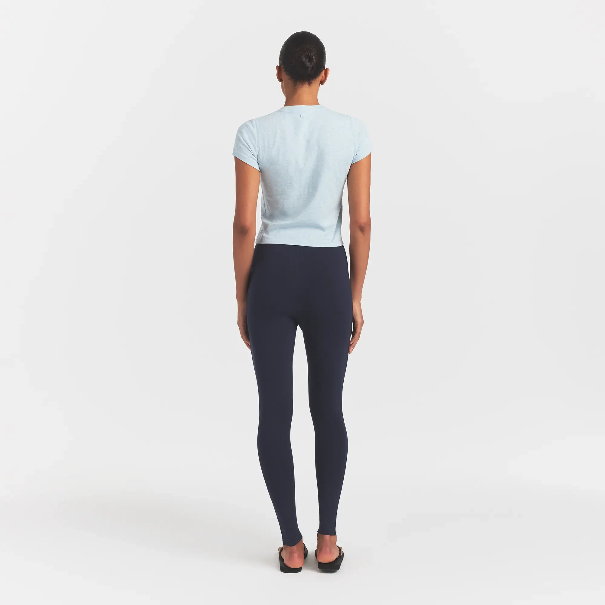 WORN IN JERSEY T-SHIRT | OPAL HIDDEN HILLS ON A MODEL BACKVIEW @ | FOCUS: 0.0, 1.0, 0.9