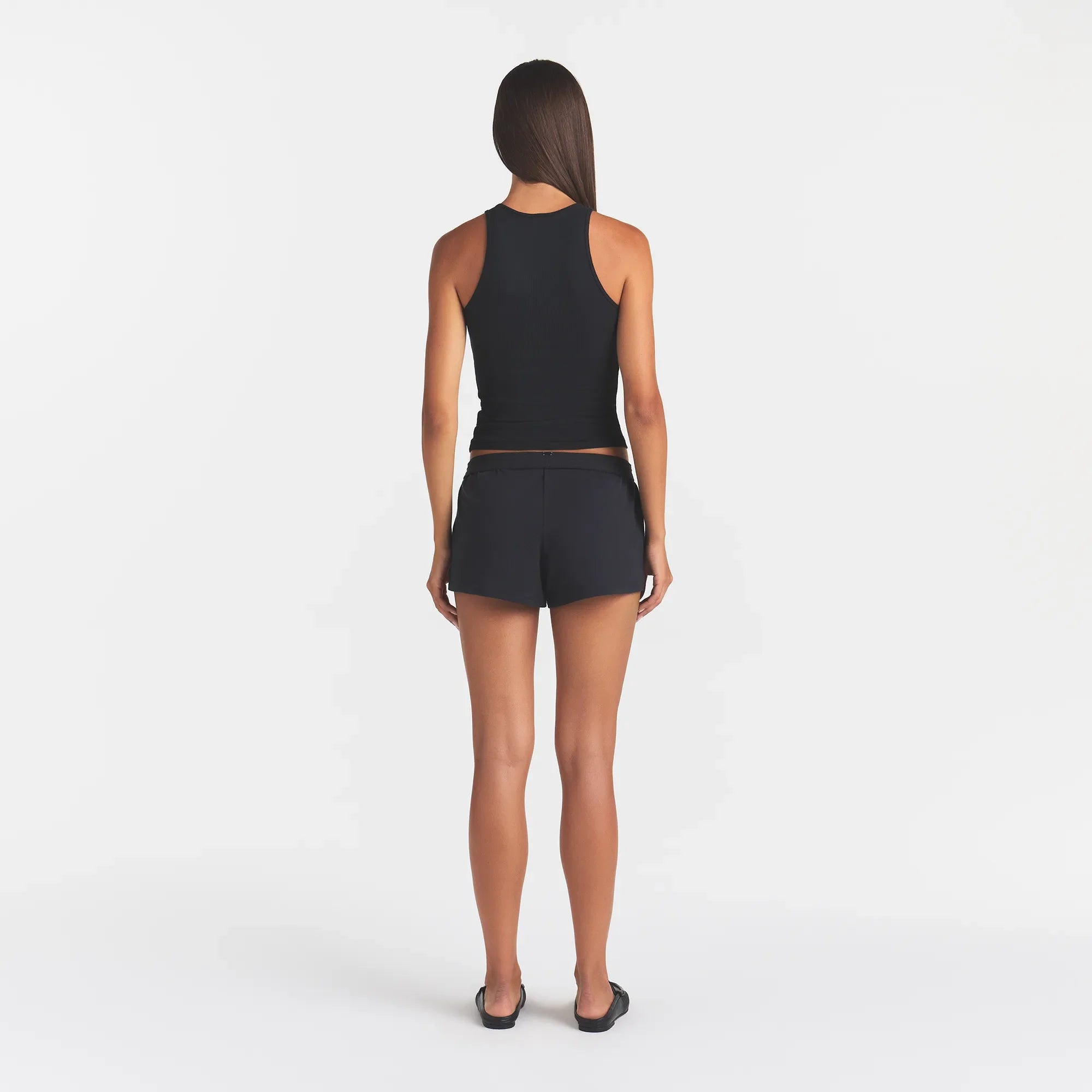 RIB SLEEP TANK | ONYX ON A MODEL | FOCUS: 0.0, 1.0, 0.9