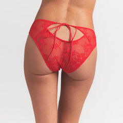 ULTRA FINE LACE PEEK-A-BOO BIKINI | RUBY ON A MODEL SIDE VIEW @ | FOCUS: 0.0, 1.0, 0.9