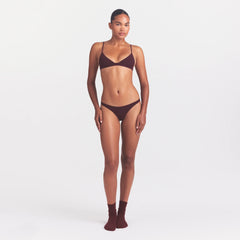 EVERYDAY COTTON BIKINI | CURRANT ON MODEL @ | FOCUS: 0.0, 1.0, 0.9
