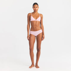 EVERYDAY COTTON HIPSTER | PEONY ON A MODEL FRONT VIEW @ | FOCUS: 0.0, 1.0, 0.9