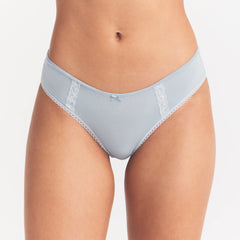 LIGHTWEIGHT COTTON LACE HIPSTER | AIRSPACE ON A MODEL SIDE VIEW @ | FOCUS: 0.0, 1.0, 0.9