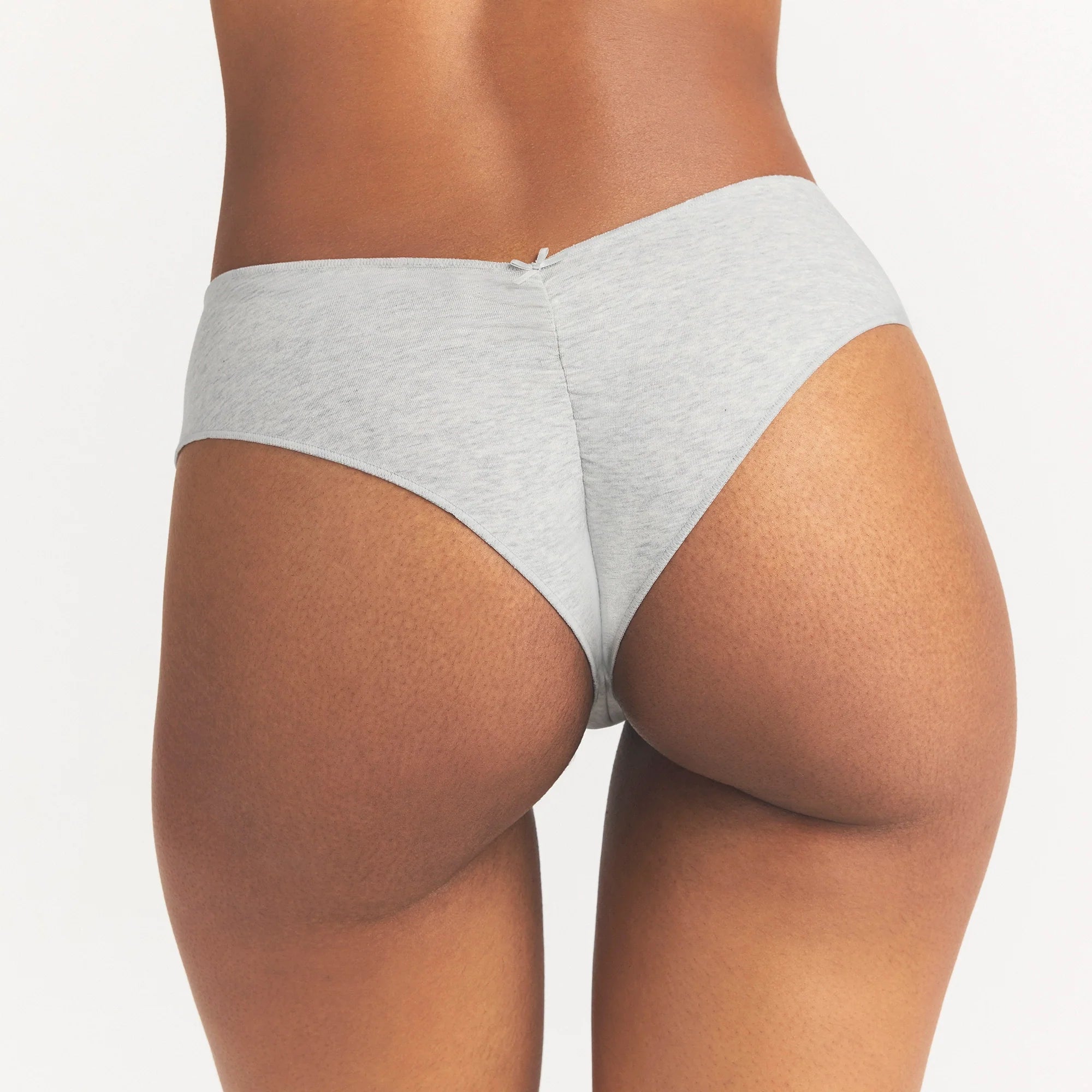 LIGHTWEIGHT COTTON RUCHED BACK HIPSTER 10-PACK | DAINTY FLORAL MULTI ON A MODEL SIDE VIEW @ | FOCUS: 0.0, 1.0, 0.9
