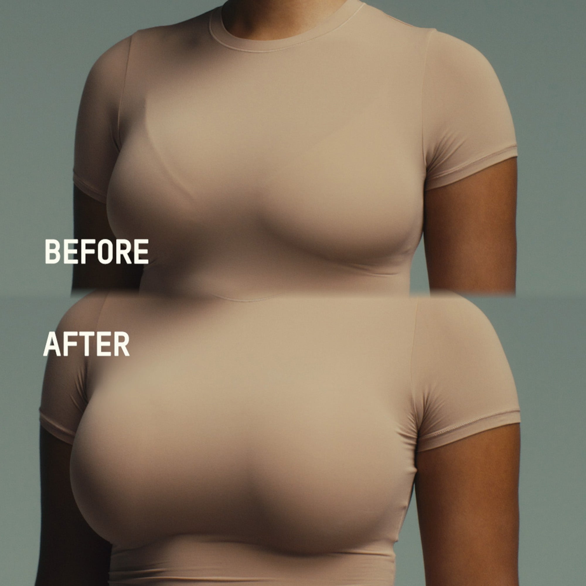 SKIMS ULTIMATE TEARDROP PUSH UP BRA MICA ADDITIONAL FABRIC DETAILS