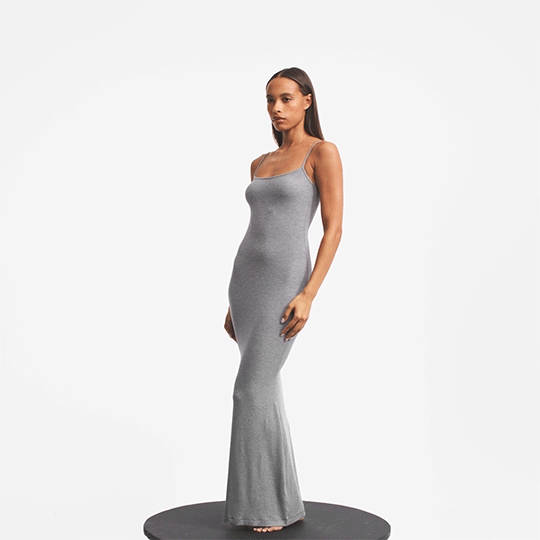 SOFT LOUNGE LONG SLIP DRESS ADDITIONAL FABRIC DETAILS | about this fabric